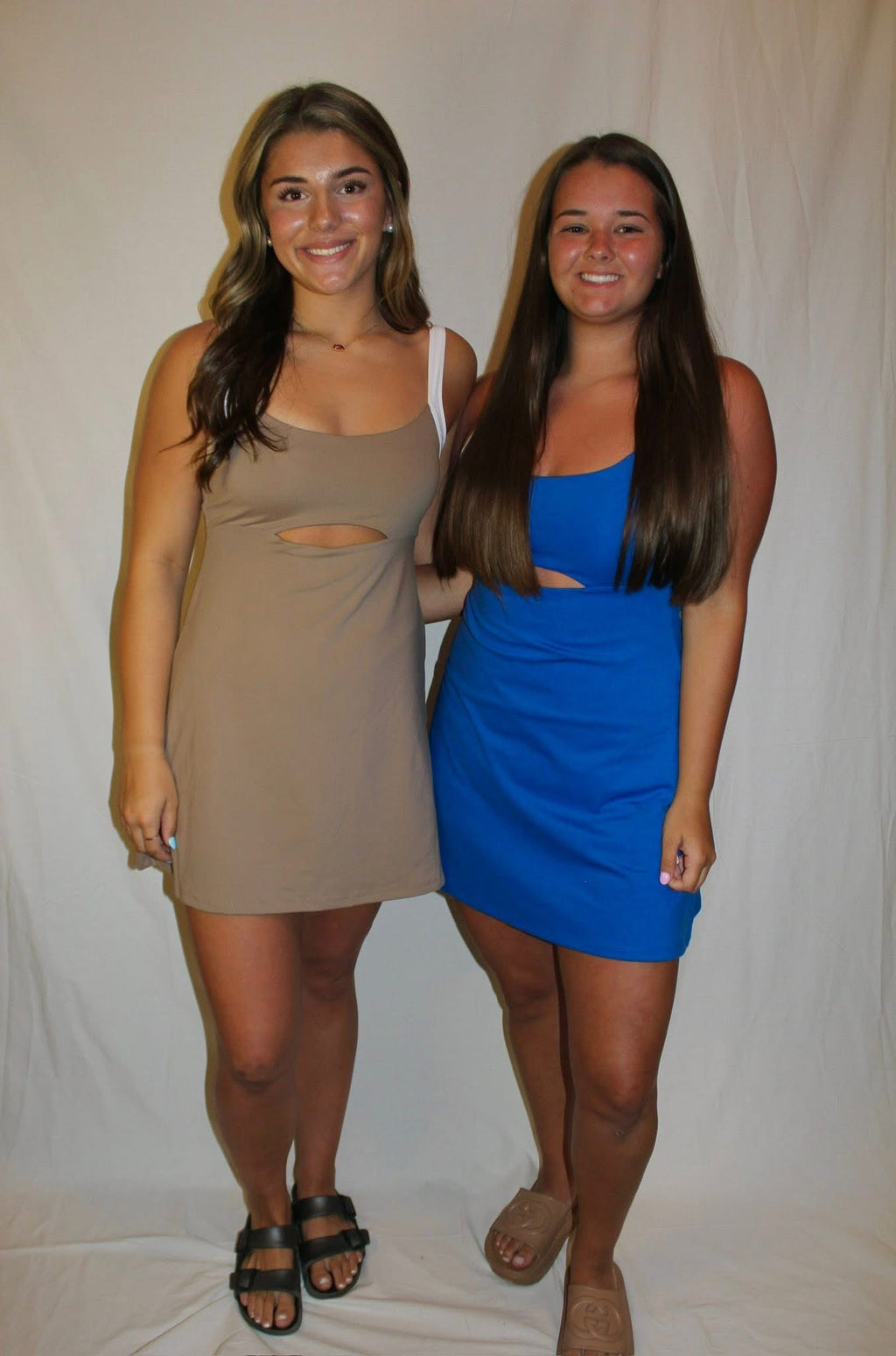 Taupe Athletic Dress